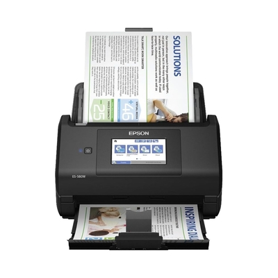 Epson ES-580W A4 High-Speed Wi-Fi Flatbed Scanner With USB Interface Portable and CCD Light Source Certified ROHS