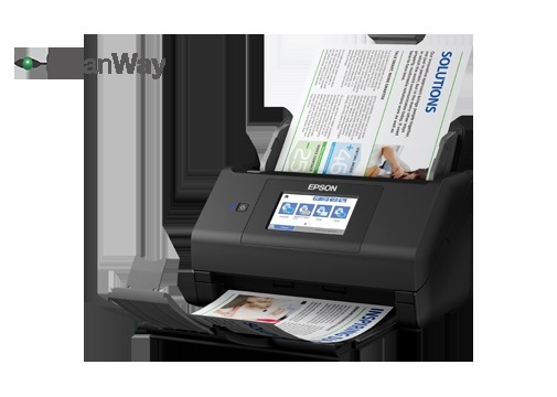 Epson ES-580W A4 High-Speed Wi-Fi Flatbed Scanner With USB Interface Portable and CCD Light Source Certified ROHS
