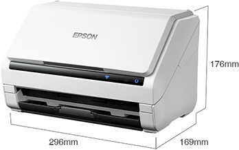 Epson ES-570Wii  A4 High-Speed Wi-Fi Flatbed Scanner with USB Interface Portable and CCD Light Source Certified ROHS
