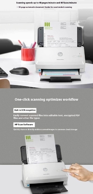 HP High-Speed Automatic Double Sided A4 Color Scanner 2000s2 5000s5 5000s4 7000s3 Printers USB Stock Scanning Documents