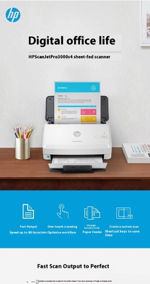 HP High-Speed Automatic Double Sided A4 Color Scanner 2000s2 5000s5 5000s4 7000s3 Printers USB Stock Scanning Documents
