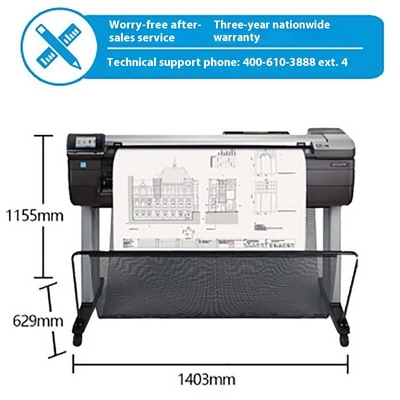 For HP T830 CAD Blueprint Machine USB Interface Plotter and Printer in Stock-Similar Formats As T730 T250 T650 T230 T630A0