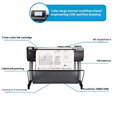 For HP T830 CAD Blueprint Machine USB Interface Plotter and Printer in Stock-Similar Formats As T730 T250 T650 T230 T630A0